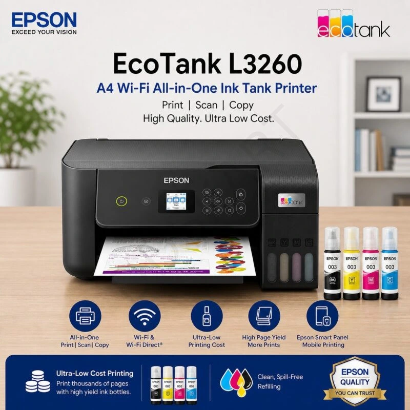 Epson Printer Ecotank L3260